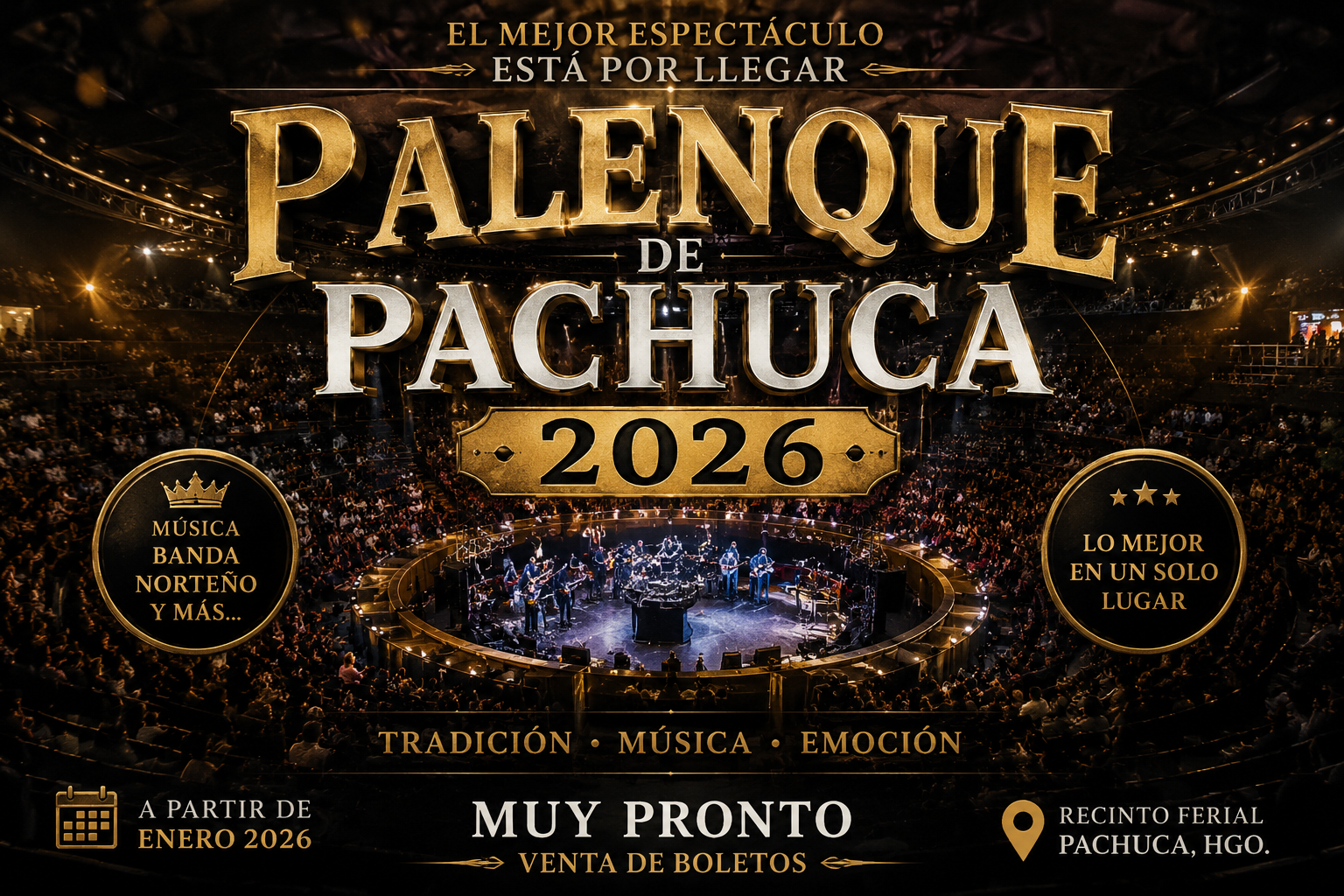 Palenque de Pachuca 2026 Próximamente